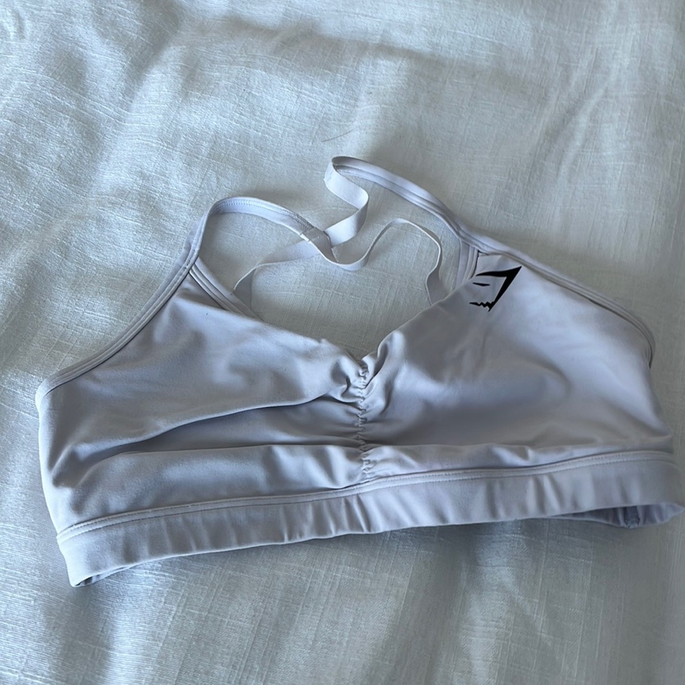 Gymshark White Sports Bra